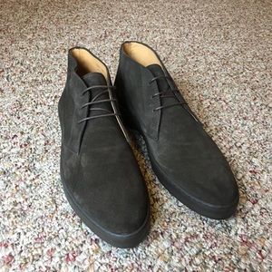 Jack Erwin Dark Brown Suede Shoes